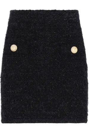 Balmain Tweed Mini Skirt