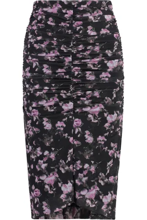 Ganni Floral Print Skirt