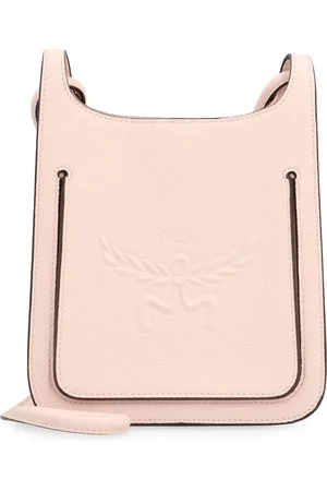 MCM Himmel Mini Leather Hobo Bag
