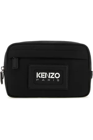 Kenzo Black Canvas Belt Bag