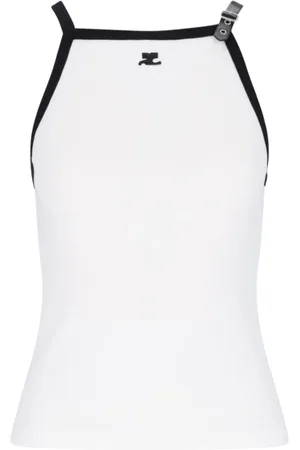 Courrèges Logo Tank Top