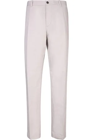 Nine In The Morning Wide Leg Trousers In Cream