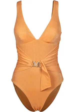 Max Mara V-neck One-piece Swimsuit