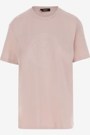 VERSACE Cotton Jersey T-shirt With Medusa