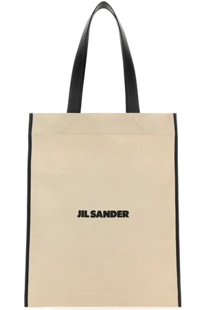 Jil Sander Sand Canvas Shopping Bag
