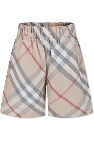 Burberry Shorts For Kids With Vintage Check