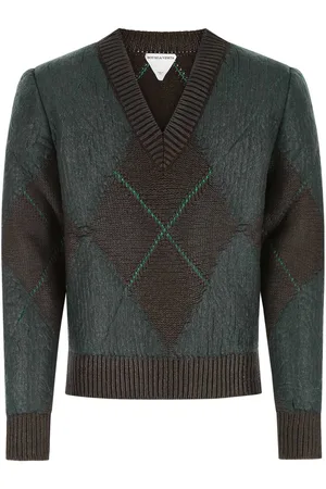 Bottega Veneta Embroidered Wool Blend Sweater