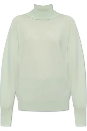 Jil Sander Pale Wool Turtleneck Sweater
