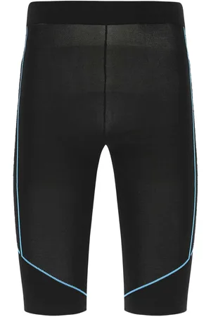 MCM Black Viscose Blend Leggings