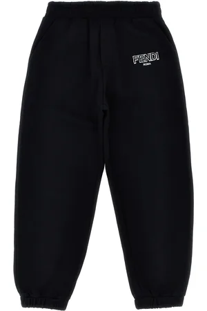 Fendi Flocked Logo Joggers