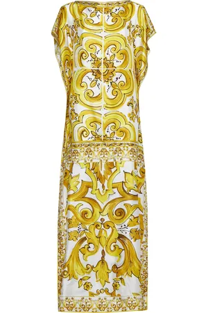 Dolce & Gabbana Abito Kaftano St Maiolica