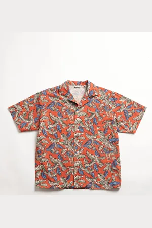 DoppiaA Aambala Tropical Pattern Shirt