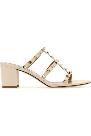 VALENTINO GARAVANI Leather Rockstud Mules