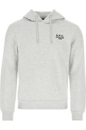 A.P.C. A. P.C. Melange Grey Cotton Sweatshirt