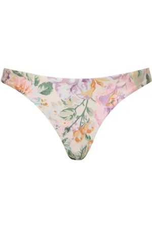 ZIMMERMANN Floral Printed Bikini Bottoms