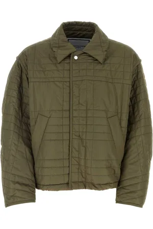 WOOYOUNGMI Army Green Polyester Padded Jacket