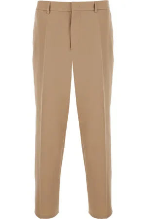 Jil Sander Pants With Elastic Waistband In Wool Man