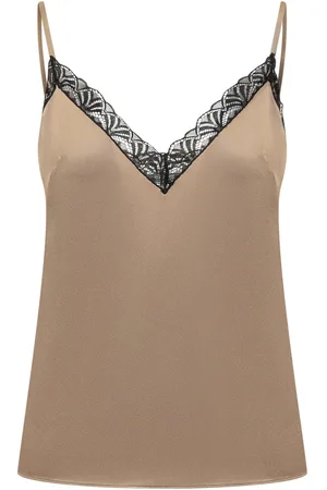 Alberta Ferretti Silk Satin Top