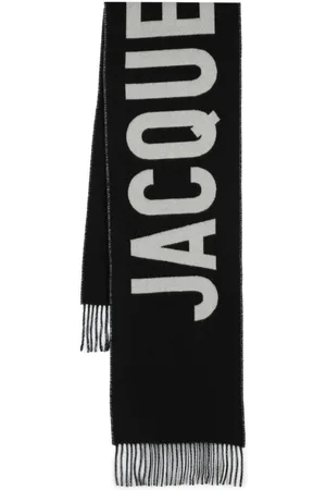 Jacquemus Wool Scarf With Maxi Logo