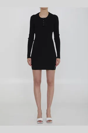 Alexander Wang Twin-set Dress With Cropped Cardigan