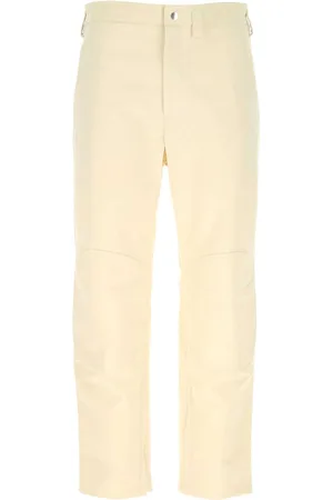 Jil Sander Ivory Cotton Pant