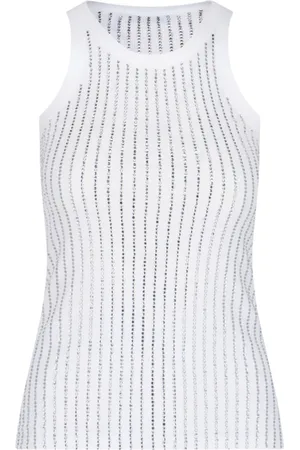 The Attico Top With Crystals