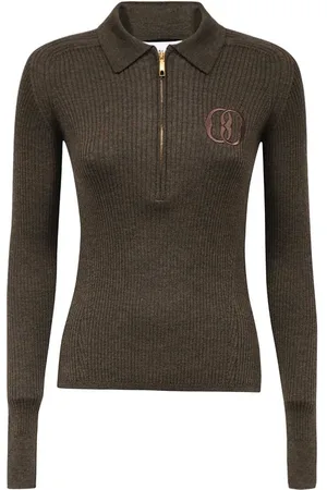 Bally Knitted Wool Polo Shirt