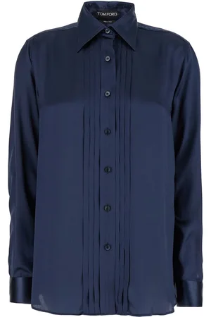 Tom Ford Pleated Plastron Shirt