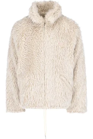 Marni Faux Shearling Hooded Jacket