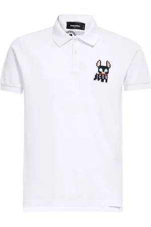 Dsquared2 Short Sleeve Cotton Polo Shirt