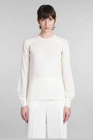 Helmut Lang Knitwear In Beige Wool