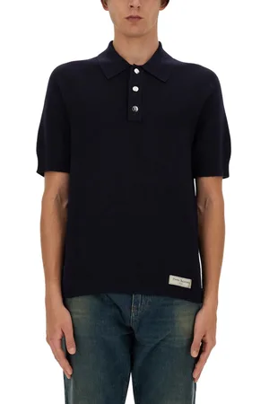 Balmain Merino Wool Polo Shirt
