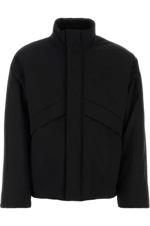Salvatore Ferragamo Black Polyester Padded Jacket