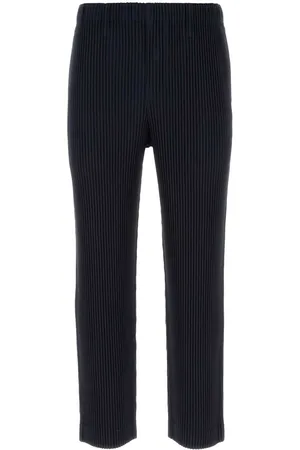 Issey Miyake Midnight Blue Polyester Pant
