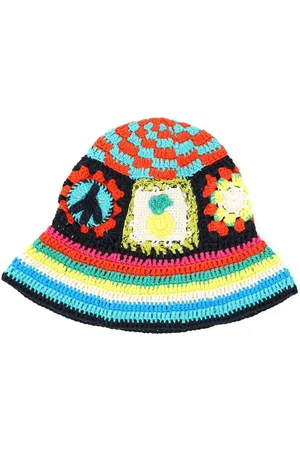 Alanui Positive Curved Narrow Brim Bucket Hat