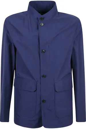 Ermenegildo Zegna Long-sleeved Buttoned Tailored Jacket