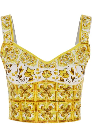 Dolce & Gabbana Top Tris Maiolica
