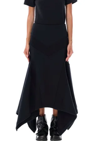 The Attico Asymmetrical Long Skirt