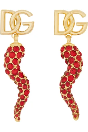Dolce & Gabbana Earring With Logo And Cornet