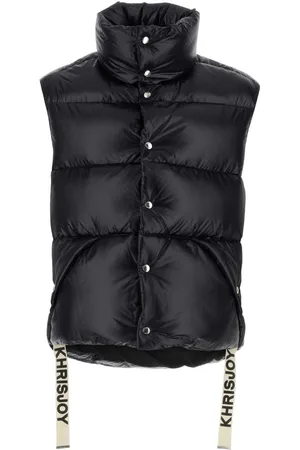Khrisjoy Nylon Sleeveless Puff Shiny Down Jacket