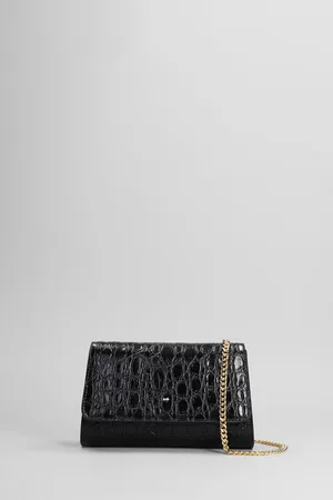 Giuseppe Zanotti Cleopatra Clutch In Black Leather