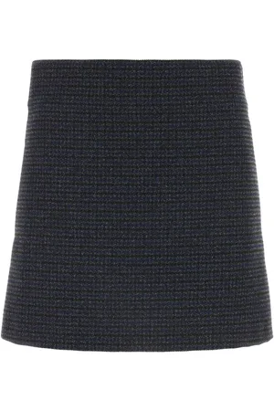 Serafini Embroidered Polyester Mini Skirt