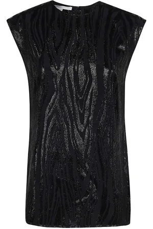 Stella McCartney Woodgrain Lurex Top