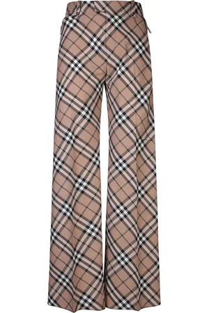 Burberry Regular Check Trousers