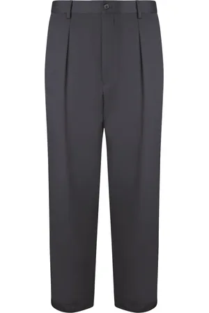 Giorgio Armani Virgin Wool Trousers In