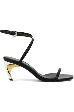 Alexander McQueen Armadillo Ankle Strap Sandals