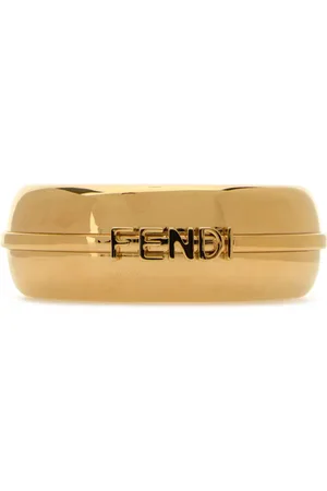Fendi Gold Metal graphy Bracelet