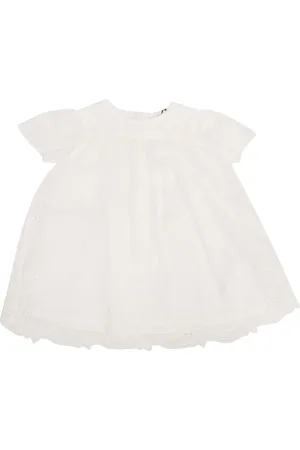 Chloé Off- Short-sleeved Dress And Culotte Set