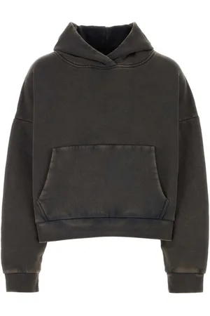 Entire Studios Charcoal Cotton Oversize Sweatshirt