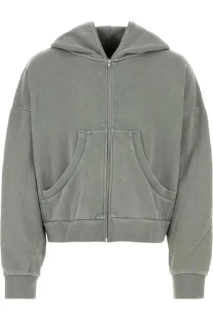 Entire Studios Grey Cotton Oversize Sweatshirt